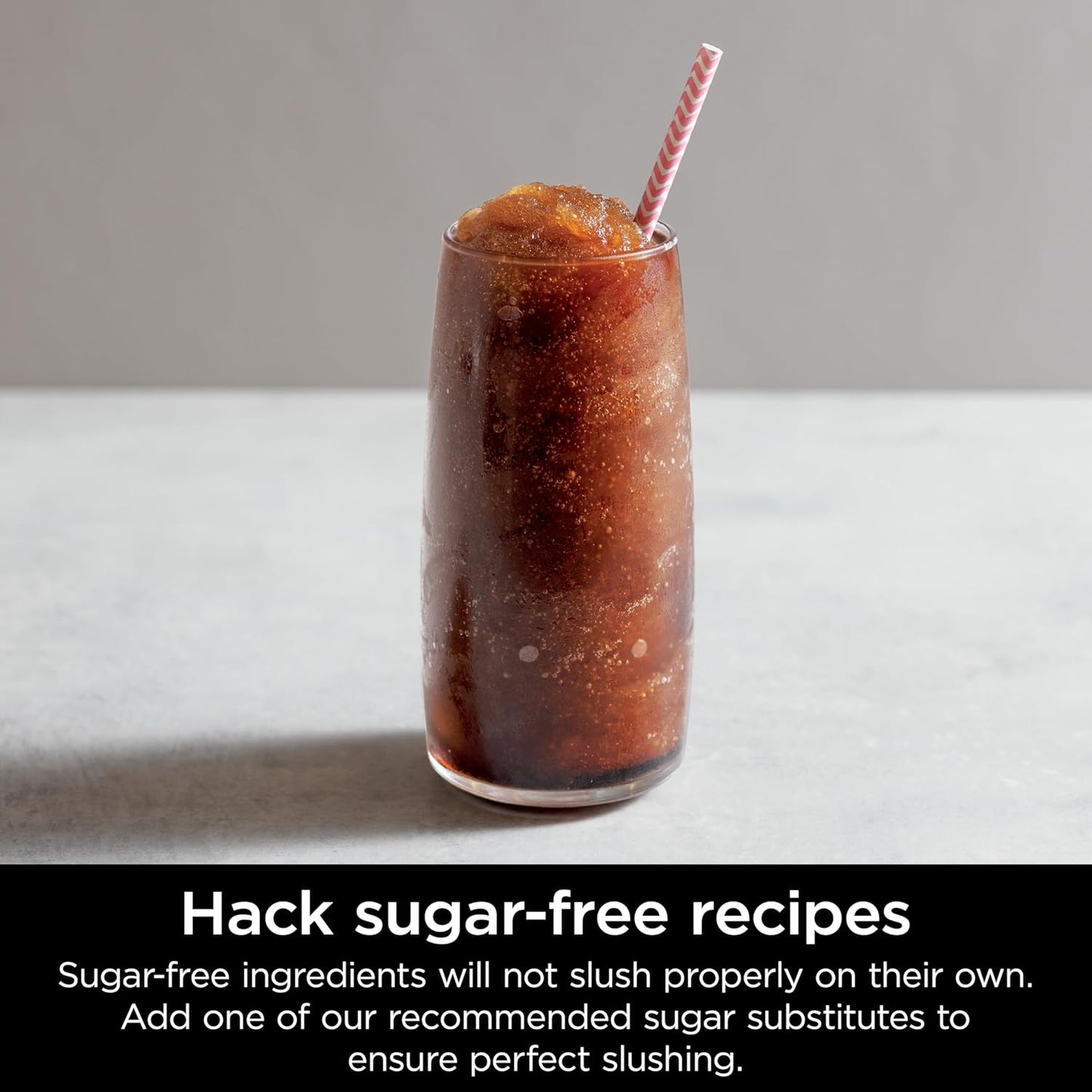 Ninja SLUSHi with RapidChill Technology, 88 oz. Frozen Drink & Slushie Machine, 5 Preset Programs, Margaritas, Frappés, and More, Premium Accents, Black, FS301