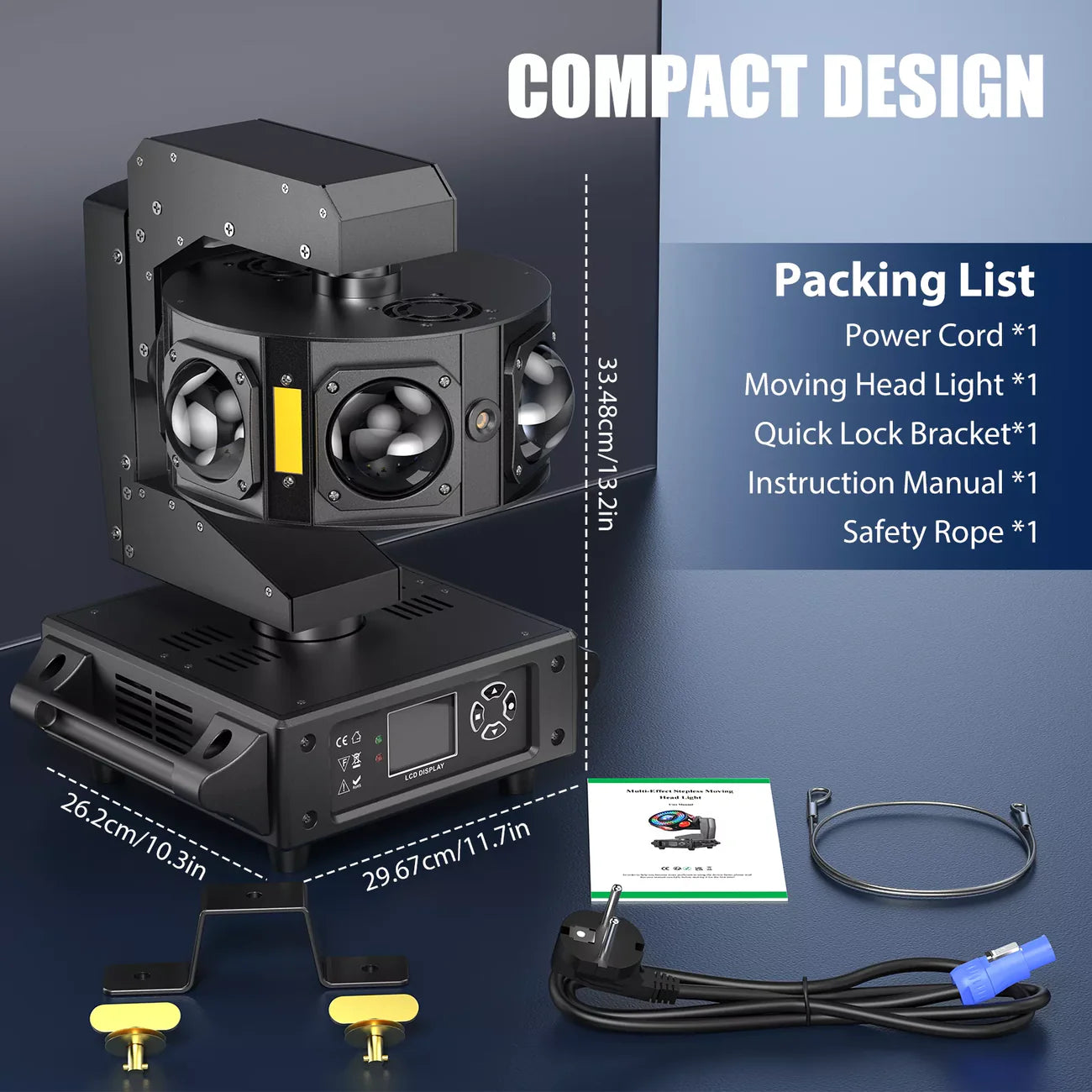 Guangmang flying fire meteor moving head light-E15