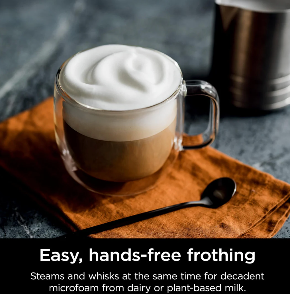 3-in-1 Espresso & Coffee Maker with Built-in Grinder, Cold Brew & Automatic Frother